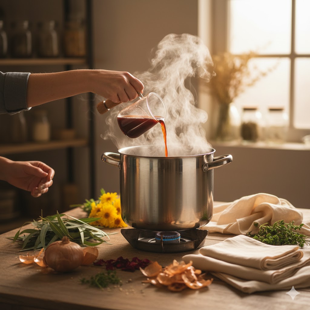 Sustainable Dyeing — Why We Choose Plants Over Chemicals